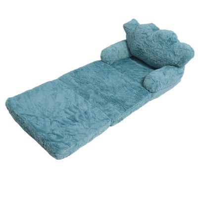 (3-stöckig)ACOGEDO Kids Couch Green Fold Out Couch Flip Out Stuhl Crown