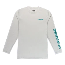 G. Loomis Long Sleeve Performance Tee Color - Gray Size - 2X (GTEESUNLS2XAGY)...