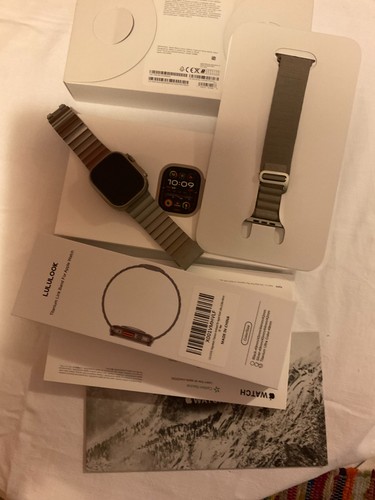 Apple Watch Ultra 2 49mm Titangehäuse GPS+Cellular Top - Bild 8 von 10