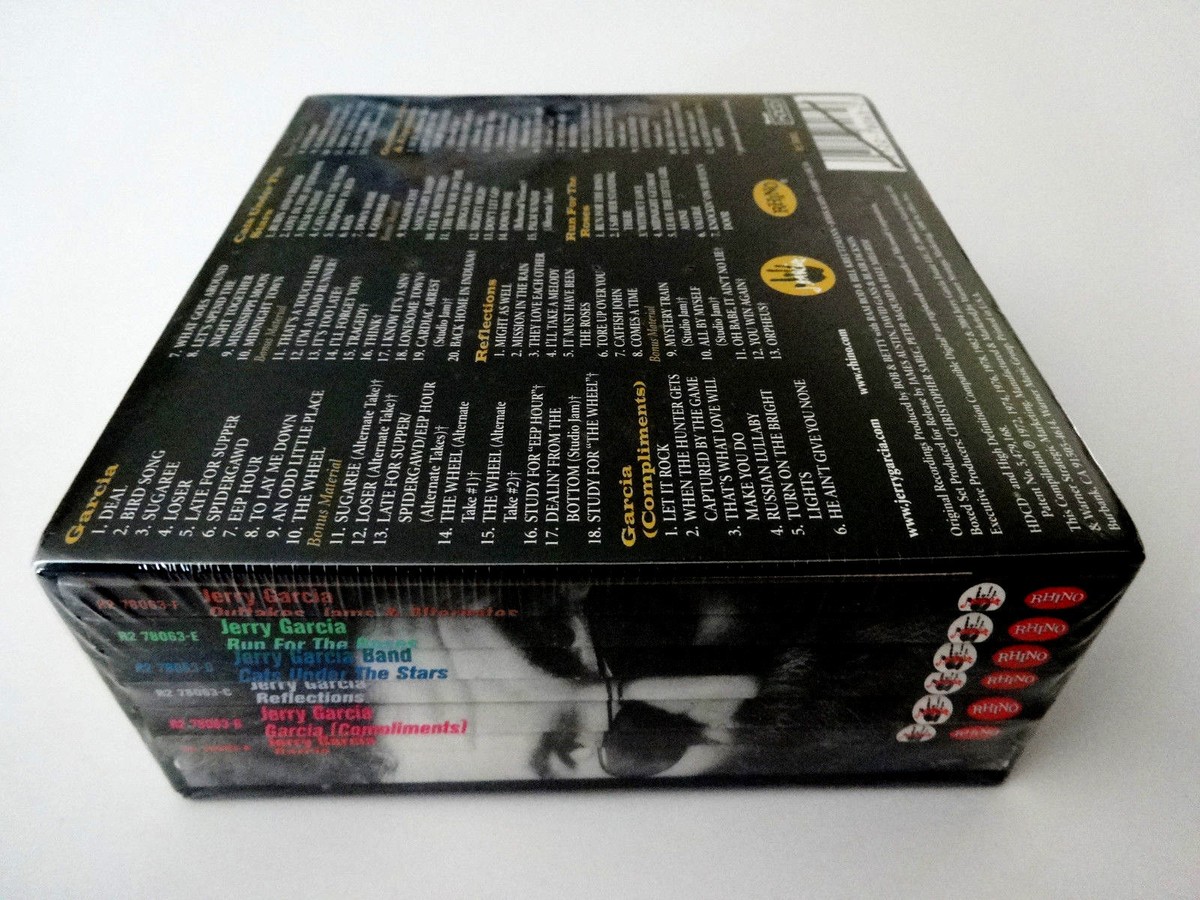 Jerry Garcia All Good Things Box Set Bonus Disc Studio Redux 7 CD Grateful  Dead