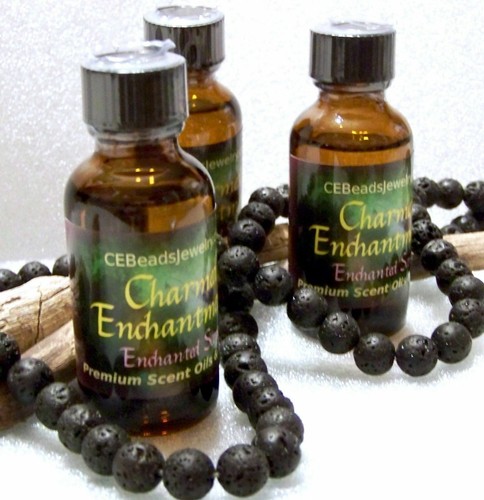 Scent Oils Cosmetic Grade A++ Enchanted Scents Diffuser Warmer Lava Bead Jewelry - Picture 5 of 12