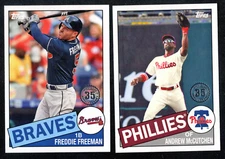 2020 Topps Series 2 1985 Inserts #85TB1-50 Finish Your Set, U Pick, Choose