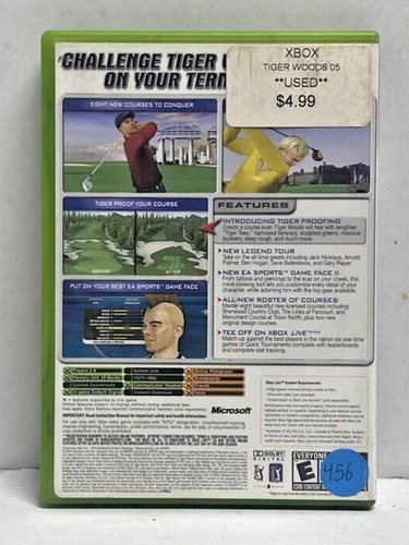 Tiger Woods PGA Tour 2005 Xbox - Picture 2 of 3