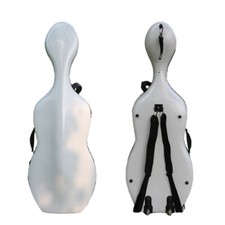 New 4/4 Cello Case Carbon Fiber Strong Light Full Size Cello Box with Wheel