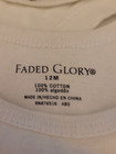 Baby Girl Short Body Suite 12 Mo EUC Faded Glory Patriotic Suit — photo 4