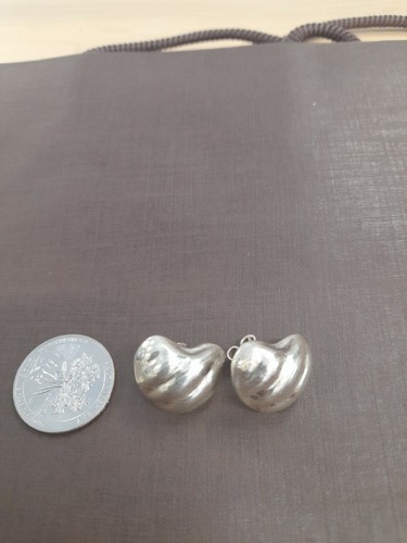 Chunky Sterling Silver Hearts - Picture 6 of 7