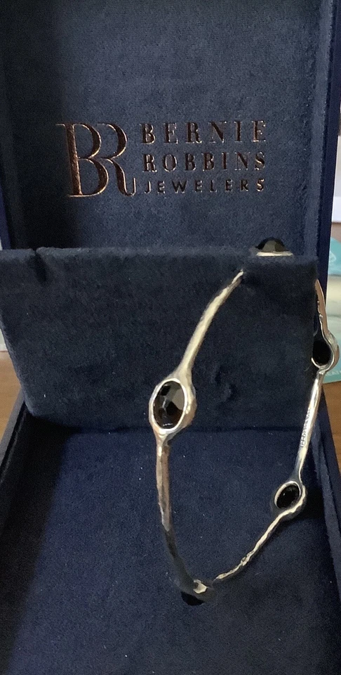 Brazalete para mujer Ippolita Rock Candy multipiedra 5 estaciones plateado Foto 4 de 4