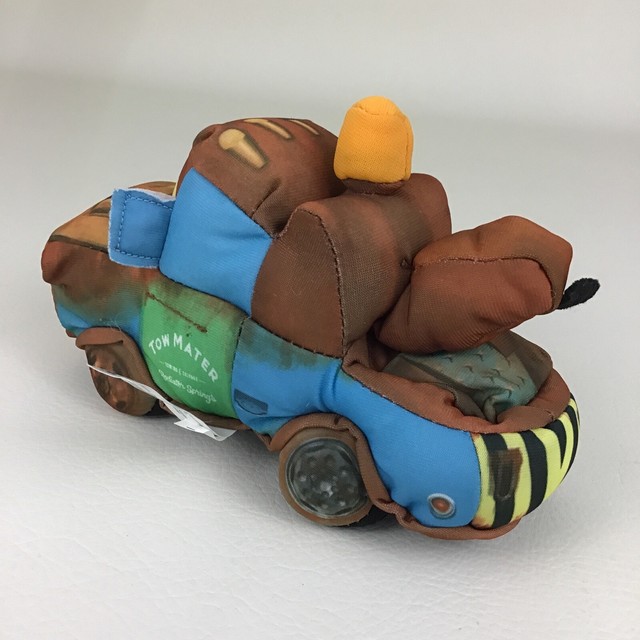 Ty Disney Pixar Sparkle Mater Stuffed Toy Tow Mater Truck Green Sparkly Eyes | eBay