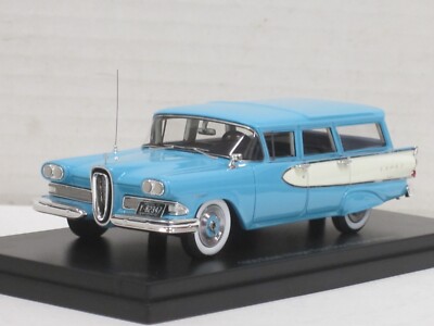 Edsel Villager 1958 Station Wagon blau/weiß NEU Esval EMUS43086A 1:43 limitiert