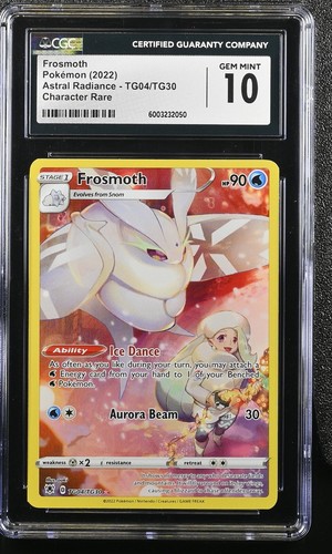 Frosmoth graded CGC 10 for sale on eBay