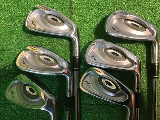PRGR] is3 501 2006 Iron Set 6pcs 5-6-7-8-9-P Shaft Dynamic Gold