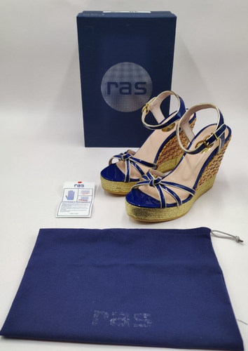 Sandali donna ras scarpe estive sandali scarpe aperte taglia EU 40 blu - Foto 4 di 15