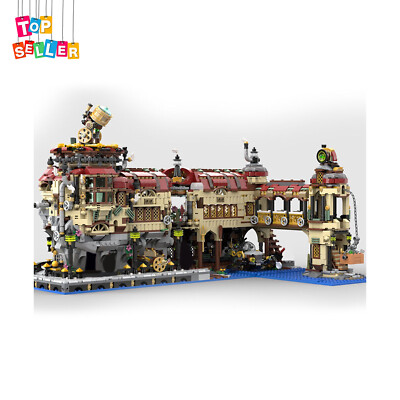MOC-121751 Steam-Punk Themed Research Facility Stand-alone Building 3436 Pieces