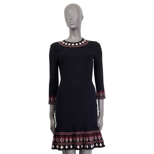 GEOMETRIC JACQUARD KNIT Dress 