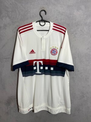 Bayern Munich Jersey Away football Soccer shirt 2015 - 2016 Adidas Men Size XL