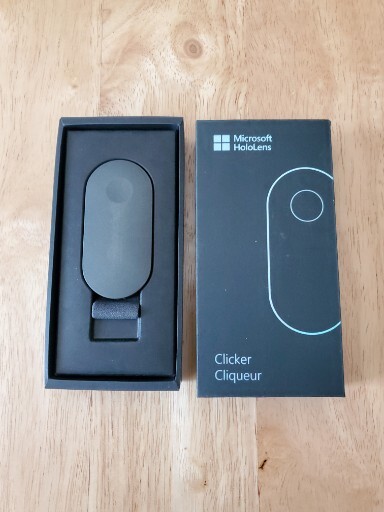 Use the HoloLens clicker