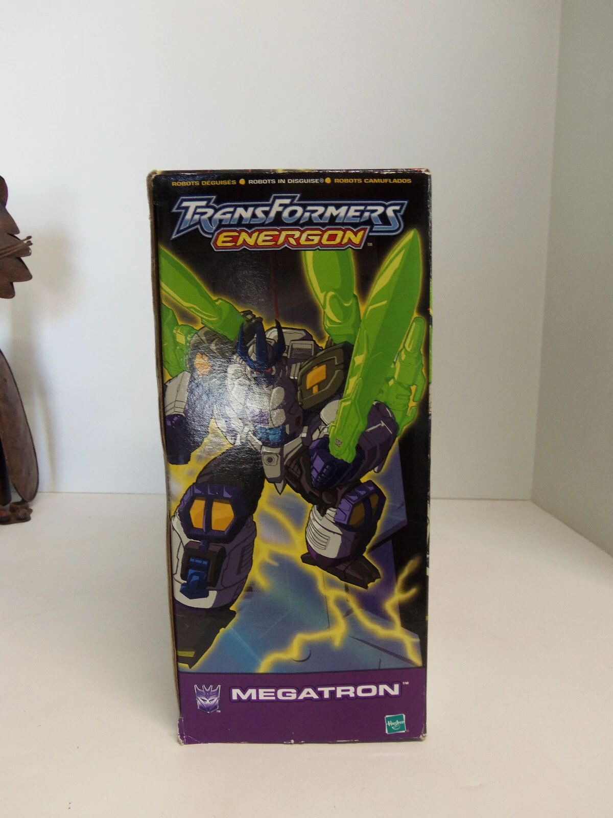メガトロン リーダークラス トランスフォーマー エナゴン2004 ハスブロ アクションフィギュア MISB - 画像4/8