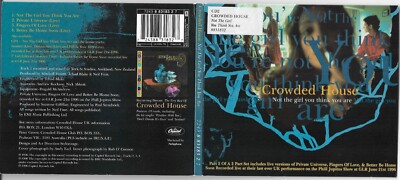 Crowded House - Not The Girl You Think You Are- Scarce 1996 UK/European 4trk CD2
