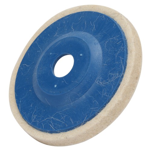 Popular Angled Wool Wheel 4 Inch 100 Wool Polishing Wheel Felt Disc