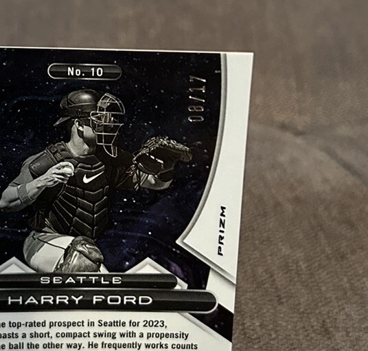 HARRY FORD #10 2023 Panini Chronicles TITAN Pink Velocity /17 Mariners - Image 3 of 3