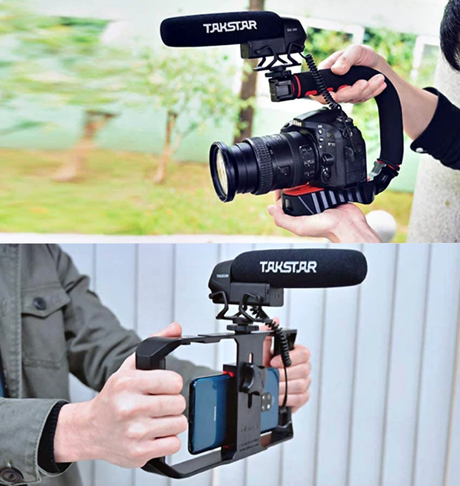 Micrófono de video cardioide escopeta Takstar SGC-600 para Canon 5D IV III II 6D Foto 4 de 4