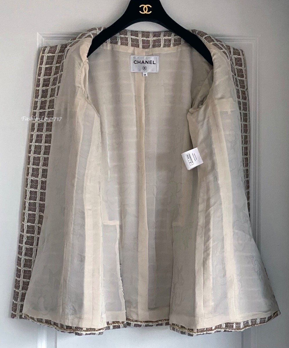 土日限定SALE！美しい✨CHANELジャケット38⭐︎クリポア 楽天市場】CHANEL(シャネル) ココマーク ツイード ノーカラー