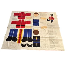 2X The Little Drummer Boy Toy Soldier Christmas Fabric Panel by Cranston VIP