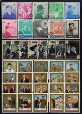V064 Ajman-Fujeira Personalities full sets (John F.Kennedy Churchill-De Gaulle)