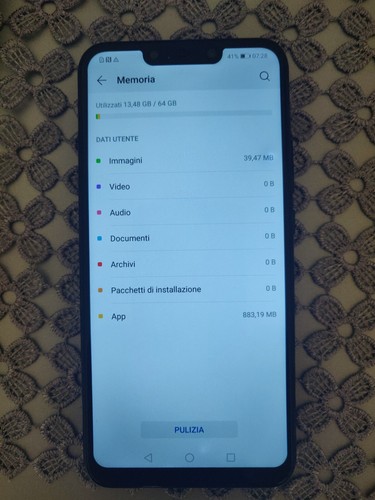 Huawei Mate 20 lite - 64GB - Nero (Dual SIM) Usato Come Nuovo - Foto 3 di 9