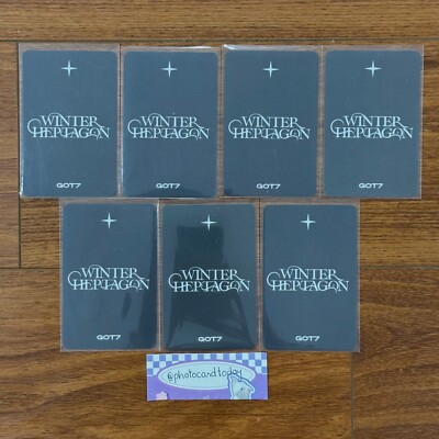 GOT7 WINTER HEPTAGON ALBUM PRE-ORDER BENEFITS POB LITTLEMINN