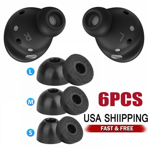 Buy Memory Foam Ear Tips for Samsung Galaxy Buds Pro Earbuds S,M,L