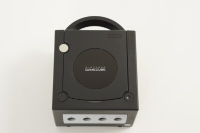 Gamecube Black Console System Enjoy Plus DOL-001 JP For Japan Game