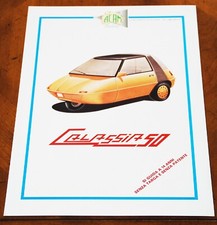 A.c.a.m. Galassia 50 Microcar Leaflet Prospekt 1986 Italian Text A.c.a.m. Galassia 50 Microcar Leaflet Prospekt 1986 Italian Text