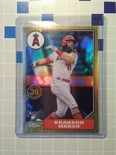 2022 Topps Chrome 35th Anniversary Brandon Marsh #87BC-18 Rookie Card (RC)
