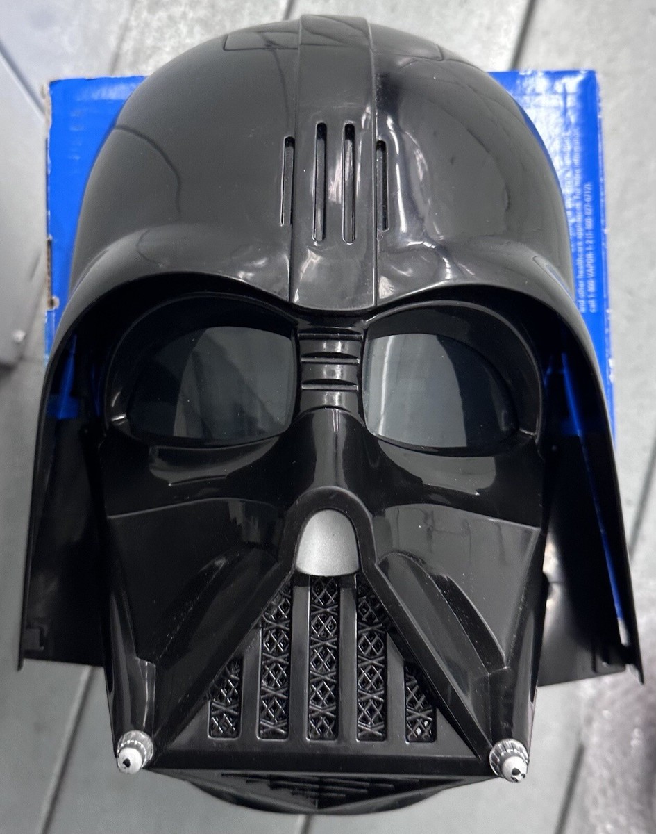 Star Wars The Darth Vader Voice Changer Helmet Star War Black | eBay