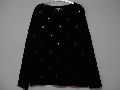 Neuf! C.F.K Lot de 2 Tee-shirt Noirs Fille Taille 10 ans - Photo 1/2