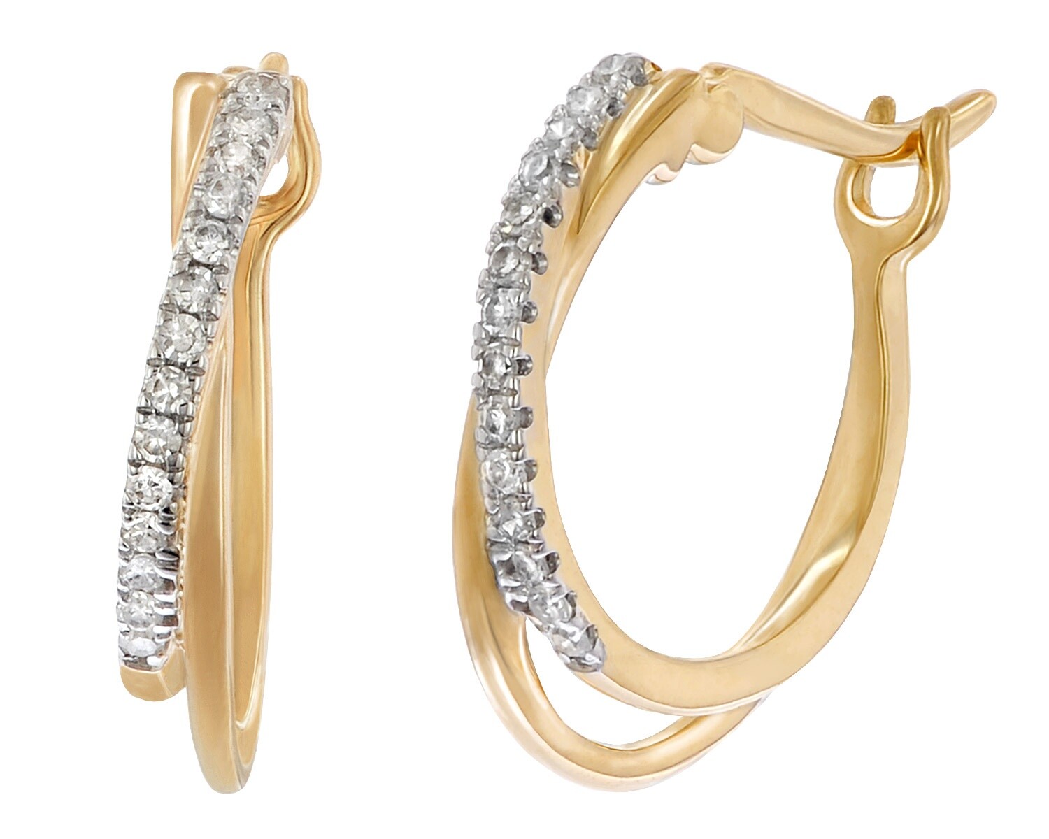 СВЕРКАЮЩИЙ бриллиант-Кольцо из золота 3338 карат Creolen GL8634 82990₽