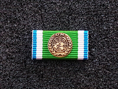(S1-228) UN Service Medal ONUC Congo Kongo Bandspange deutsches System 
