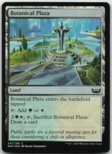 Botanical Plaza FOIL Common Streets of New Capenna LP MTG