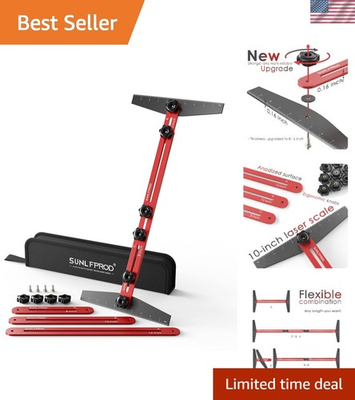 #ad #ad Aluminum Stair Measuring Tool with Protective Washers 10.5 to 60.5 Inches $91.49