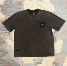 Chrome Hearts Horseshoe Washed Black T-Shirt Size M