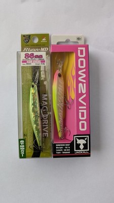 Jackall Dowzvido 90SP, Zipbaits Rigge MD 88ss, Twitchbait, Wobbler