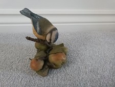 Arden Sculptures Blue Tit On Apples