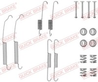 ZubehöRsatz Bremsbacken Quick Brake 105-0701 FüR 7B N1 205 Xsara Peugeot CitroËN