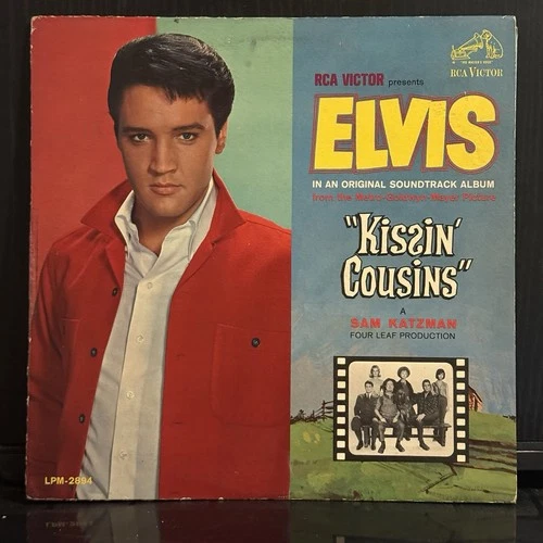 ELVIS PRESLEY Kissin’ Cousins 1964 RCA Victor Original Mono Press LPM-2894 2S/2S
