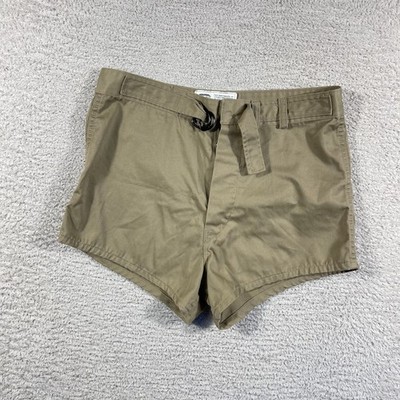 Vintage 80's Tiger Stripe TSP UDT Seal Team Swimmers Shorts Beige Mens 32 USA