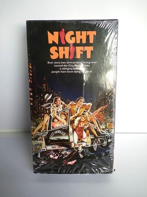 Night Shift (VHS, 1982) Henry Winkler Michael Keaton Shelley Long Comedy Warner