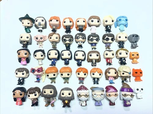 Funko Bitty Pop Harry Potter Lot Of 44 Mixture Of Characters