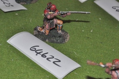 54mm 7YW / british - conte collectables 1 indian figure - inf (64622)