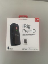 IK Multimedia iRig Pre HD Microphone Interface New